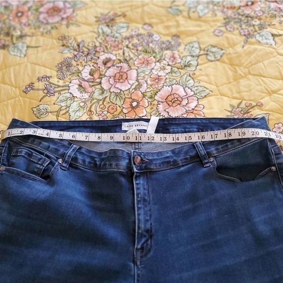 LANE Bryant high rise straight leg women's jeans plus size 24L - Picture 4 of 7
